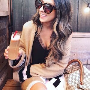 LOFT lace trim detailed camisole